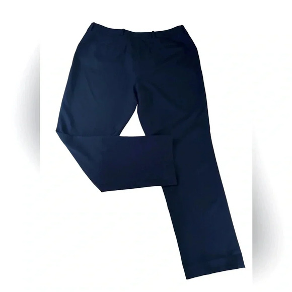 Calvin Klein, Tailored Straight-Leg Pants, Size 16, Black - Picture 8 of 9